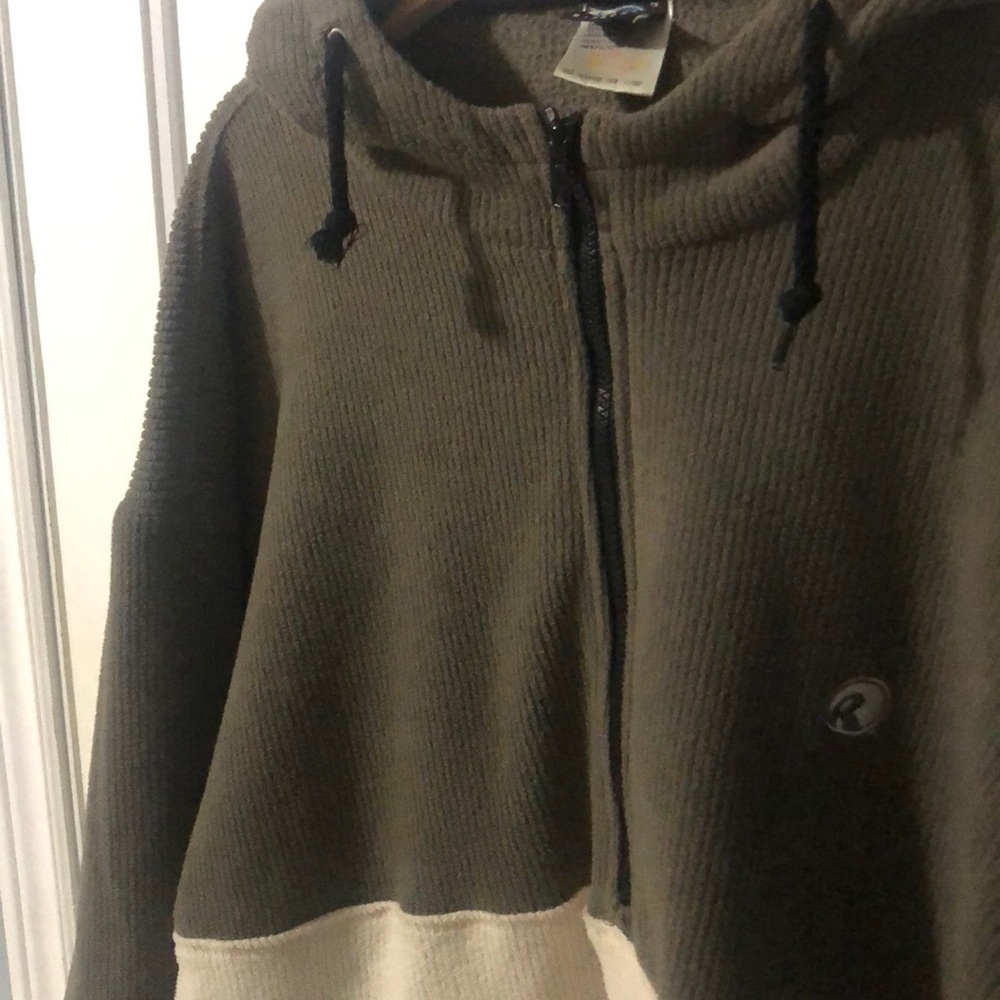 Oversized 90’s half zip outdoor hoodie - Picture 2 of 7
